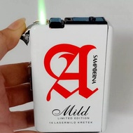BAYAR DITEMPAT - KOTAK ROKOK PLUS KOREK SAMPOERNA MILD 3454-2 KOTAK ROKOK BRAND ROKOK