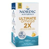 Omega-3 1250 mg Nordic Naturals Ultimate Fish Oil / Lemon