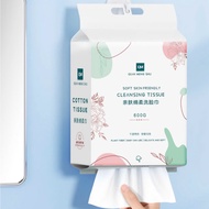 Moleyta Premium Multi-Purpose Dry Face Towel Disposable Pack 600G - Wall Mounted Retractable Facial 