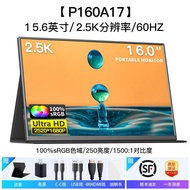 Portable 4K OLED Expansion Monitor 15.6/17/18 Inch 144Hz External Switch Display with Built-In Speak