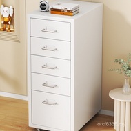 Multi-Layer Cabinet Locker Cabinet Movable Bedside Cabinet Drawer Bucket Tin Bedroom Interior Cabine