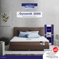 Midas ที่นอนยางพาราแท้ไฮบริด รุ่น Dynamik 2000 หนา 8 นิ้ว ยางพารานำเข้าจากประเทศเบลเยี่ยม แถมฟรีหมอน