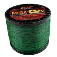JOF X12 300M 12 Strands Braided Fishing Line PE Line Multicolor Floating Line Fishing Line Braided L