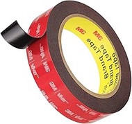 DPAL 3M Heavy Duty 0.5 in x 15.4 ft Double Sided Tape VHB 5952, Waterproof Foam Mounting Tape, 15.4 