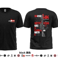 KATUN Heckler & Koch HK416 Land Fan Club Outdoor Training Competition Short Sleeve Round Neck T-Shir