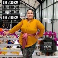 Kartini Moscrep jumbo Long Sleeve Kebaya Kebaya Labuh Klasik Plus Size Kebaya Melaka Kebaya Baba Nyo