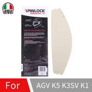 AGV K5 K3SV K1 Motorcycle Helmet Sunshade Anti-Fog Sticker Accessories Full Face Original Anti Fog Film