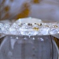 【玻璃體藍月光石】高品藍月光 顆顆帶效應|水晶手鍊 一物一拍