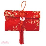 橫式流蘇布紅包袋(福)-節慶系列