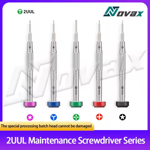 2UUL Precise Screwdriver Repair Bolt Driver for Mobile Phones Clocks Watches LCD Screen Dismantling 