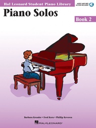หนังสือเปียโน Hal Leonard Student Piano Library Solos (Book & Audio) Book 2