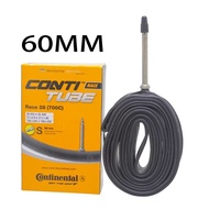 700c CONTINENTAL BICYCLE INNER TYRE 700x20 CAN BE UP TO 700x23 - 700x25 PRESTA VALVE 60MM 6CM/