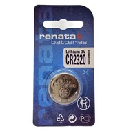 Renata CR2320 Batteries - 3V Lithium Coin Cell 2320 Battery - 1pc