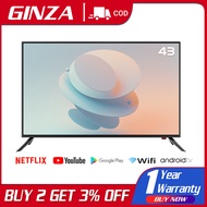 GINZA Smart tv 40 inches sale Smart TV 43 inches flaton sale screen TV Full HD ultra-slim Flat-scree