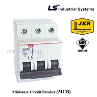 LS BK63N 6A 10A 16A 20A 32A 40A 63A 3 POLE MCB SIRIM JKR APPROVE