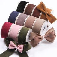 9m/roll 4cm High-end deerskin ribbon Diy Bowknot hair Decorat satin ribbon roll grossgrain ribbon sa