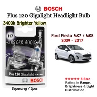 Untuk Ford Fiesta MK7/MK8 2009-2017~Sepasang 3400K 12V Bosch Plus 120 Gigalight H7 Mentol Lampu Depa