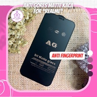 TEMPERED GLASS ANTI SCRATCH MATTE GLASS FOR REALME C55 C30S 10 PRO 5G PRO+ 5G 10 C31/C33/C35 C30 NAR