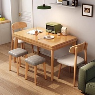 摺疊餐桌 食飯枱 實木桌腳 摺枱 Folding dining table🌲全🆕免郵