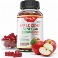 Apple Cider Vinegar Gummies with The Mother – Organic ACV + Pomegranate, Beetroot & B12 – Digestive,