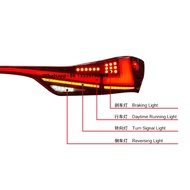 2025 New Led Back Light Factory Modified Led TailLights for Lexus GS250 GS300 2012-2023 Auto Accesso