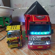 [Dijual] Po Led Mobilan Truk Kayu Besar / Truk Oleng / Mainan Truk