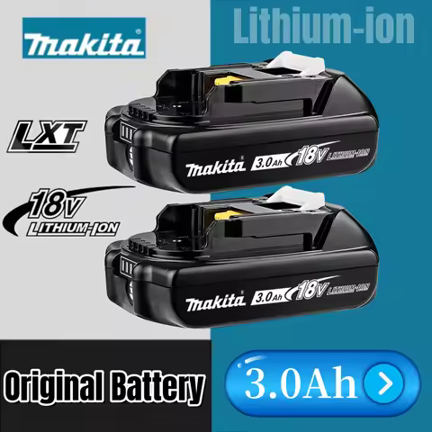 Original Makita 3Ah/ Makita 18V 3.0Ah Battery BL1830B BL1850B BL1850 BL1840 BL1860 BL1815 Replacemen
