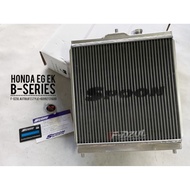 SPOON Aluminium Radiator Honda Civic EG EK B-Series B16A B18C B16B B20B (M) 2 Layer