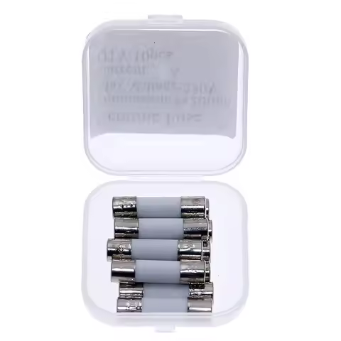 10pcs/lot 5 x 20mm Fast Blow Ceramic Fuse 250V 0.1A 0.25A 0.5A 1A 2A 2.5A 3A 3.15A 4A 5A 6A 6.3A 8A 