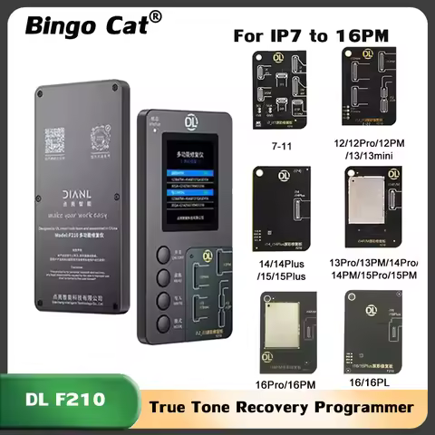 DL F210 True Tone Recovery Programmer For iPhone 8~13 16Pro 16 15 15pro 14 pro max LCD Original Copy