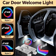 2PCS Car Door Welcome Lights for BMW F48 2016-2023 X1 SDrive18i sDrive20i xDrive20i LED Projector Co