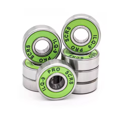 608 2RS Bearing ILQ-9 8x22x7 Green Longboard Speed Inline for Skate Wheel Bearing Skate Scooter Smoo