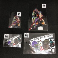 🦖🦸🟣✨ 絕版！ [S.J.H.U.] 100% 全新  庵野秀明 新・日本英雄宇宙 日本正版 Shin Japan Heroes Universe B-Side Label Sticker 防水 防
