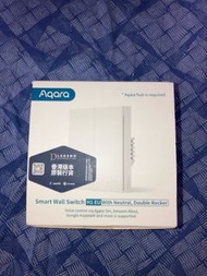 ［全新行貨雙鍵零火版 ］Aqara Smart Wall Switch 智能牆壁開關 H1 EU