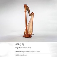 特惠價代購日本豎琴 Aoyama Pedal Harp 一手豎琴 二手豎琴 40 弦豎琴 40 strings (Vega 46B(LB))