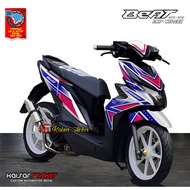 Honda Motorcycle Full Body Decal Sticker ESP/STREET 2016 2017 2018 2019 Ds01
