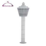 [deevoka] 1/400 Plastic Airport Tower Scene Model DIY Set Layout Diorama Accessories