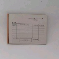 BISA COD // NOTA OLSHOP MINI // KERTAS BURAM // TANPA RANGKAP