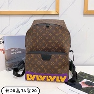 New Arrivals 100% 1: 1 L-New Style Large Capacity Men's Sports Backpack Student School Bag Size: 28X