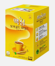 กาแฟเกาหลี maxim mocha gold mild (1box=100pcs big box) กาแฟสุดฮิต อร่อย หอม กลมกล่มจากเกาหลี ของแท้1