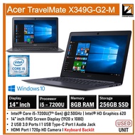 ACER TravelMate/Extensa (X349/P246/P214/P449) Laptop Core i5 (2nd/4th/6th/7th/10th) Gen 14" inch FHD