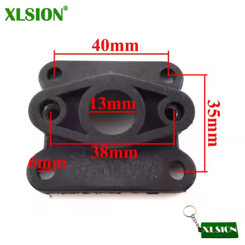 XLSION Intake Pipe Inlet Manifold For 47cc 49cc Engine Carburetor Carb Minimoto Moto ATV Quad 4 Whee