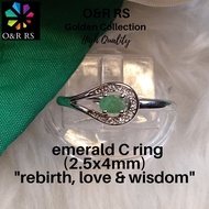 O&R RS emerald C ring(2.5x4)
