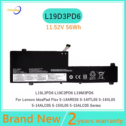L19D3PD6 Laptop Battery For Lenovo IdeaPad Flex 5-14ARE05 5-14ITL05 5-14IIL05 5-14ALC05 5-15IIL05 L1