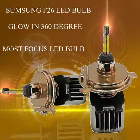 OWN F3 360 DEGREE GLOWING MOST FOCUSING 5200LM MOVER AUTO CAR LED BULB LAMP WITH SAMSUNG CHIP F3S H1