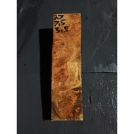 KAYU Burl Neem Wood Craft Material.623602