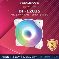 [FAST SHIP] ID-COOLING DF12025 | ARGB PWM FAN (Snow) - 1 Pack