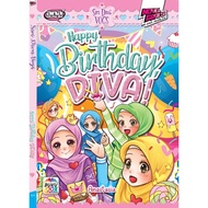 Happy Birthday Diva - Siri Novel Grafik Ana Muslim Diva Vogs Anastasia
