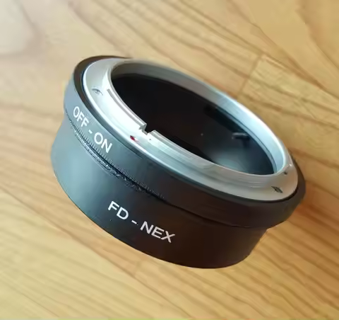 FD-NEX Adapter For Canon FD Lens to E-mount Camera Lens Adapter Ring for Sony NEX7 A5000 A5100 A6000