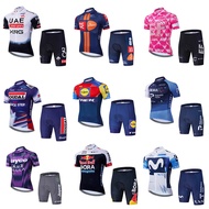 Outdoor Cycling Jersey Short-Sleeved Bicycle Tour de France Sportswear 2025 Cycling Jersey Wholesale